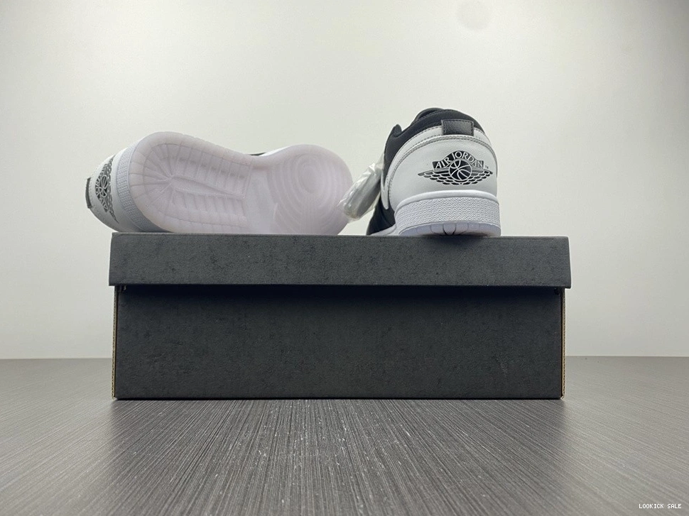 Reps Air DH6931-001 White 1 Low Jordan Black 0509
